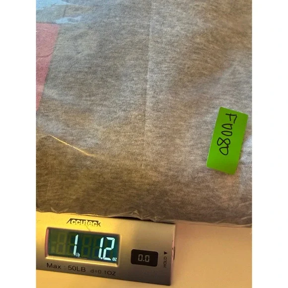 Taylor Swift The Eras Tour Heather Gray Quarter Zip Sweatshirt Size Large L